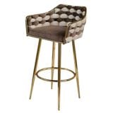  Ghế Bar Bọc Vải Nhung VS628 