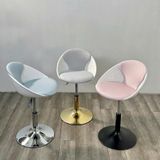  Ghế Cafe Chân Trụ Nhựa PP Lót Nệm VS16L 