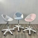  Ghế Cafe Chân Xoay Nhựa PP Lót Nệm VS16X 