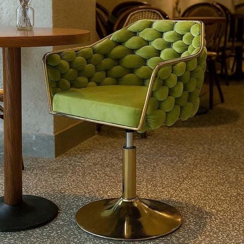 ghế cafe chân trụ