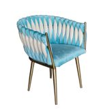  Ghế Ăn Bọc Nhung Hai Màu VSW01 