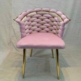  Ghế Ăn Bọc Nhung Phối Hai Màu VSW03 