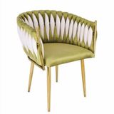  Ghế Ăn Bọc Nhung Hai Màu VSW01 