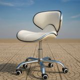  Ghế Cafe Mặt Nệm Da Chân Trụ Xoay DPAC1 