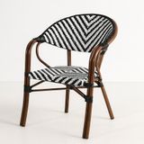  Ghế Nhựa Giả Mây Ngoài Trời DPAV05E 