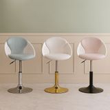  Ghế Cafe Chân Trụ Nhựa PP Lót Nệm VS16L 