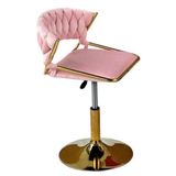  Ghế Cafe Chân Trụ Bọc Nhung VS641L 