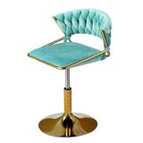  Ghế Cafe Chân Trụ Bọc Nhung VS641L 