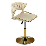  Ghế Cafe Chân Trụ Bọc Nhung VS641L 