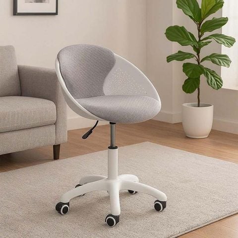 ghế cafe chân trụ xoay