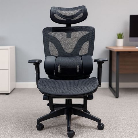 ghế ergonomic tựa đầu chỉnh được