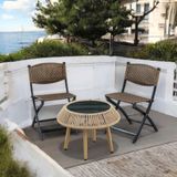  Ghế Gấp Ngoài Trời Dây Nhựa VS03 