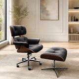  Ghế Giám Đốc Bọc Da Kèm Đôn Gác Chân HSGD035 