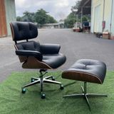  Ghế Giám Đốc Bọc Da Kèm Đôn Gác Chân HSGD035 