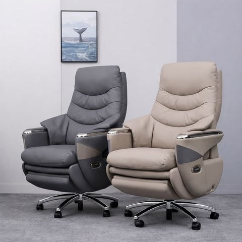  Ghế Giám Đốc Da Cao Chỉnh Cơ Và Điện HSGD040 