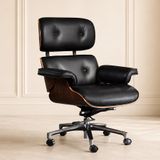  Ghế Giám Đốc Bọc Da Kèm Đôn Gác Chân HSGD035 