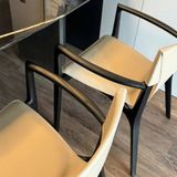  Ghế Ăn Gỗ Sồi Da Yên Ngựa Isadola DW16 