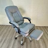  Ghế Lãnh Đạo Bọc Da Có Gác Chân VSVP409 