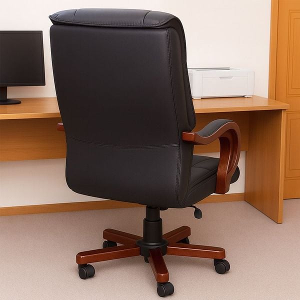 Ghế giám đốc bằng gỗ TKT03