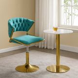  Ghế Cafe Chân Trụ Bọc Nhung VS641L 