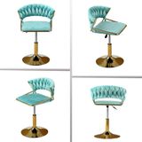  Ghế Cafe Chân Trụ Bọc Nhung VS641L 