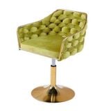  Ghế Cafe Chân Trụ Đan Dây Nhung VS628L 