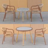  Ghế Ngoài Trời Đan Dây Nhựa VS25 – Bền Bỉ Cho Không Gian Ngoại Thất 