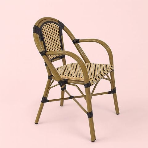  Ghế Nhựa Giả Mây Ngoài Trời DPAV05D 