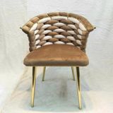  Ghế Ăn Bọc Nhung Phối Hai Màu VSW03 