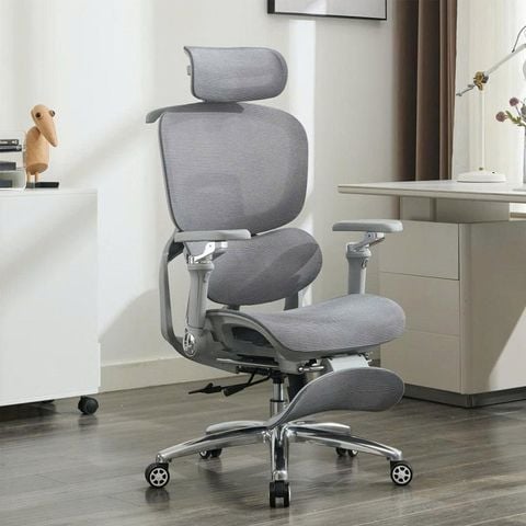  Ghế Công Thái Học NL816-5 Lưới Cao Cấp Có Massage Chống Đau Lưng 