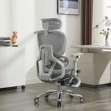  Ghế Công Thái Học NL816-5 Lưới Cao Cấp Có Massage Chống Đau Lưng 