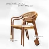  Ghế Ngoài Trời Đan Dây Nhựa VS25 – Bền Bỉ Cho Không Gian Ngoại Thất 