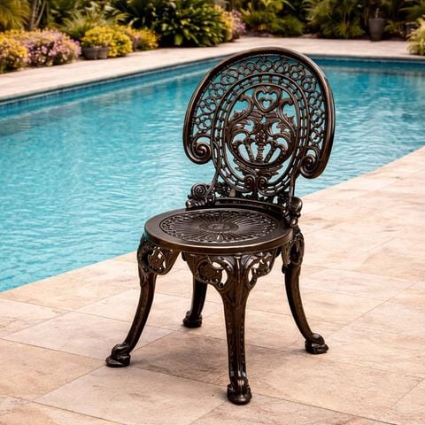  Ghế Ngoài Trời Nhôm Đúc HSVS017 