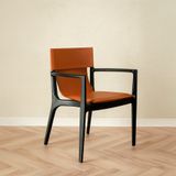  Ghế Ăn Gỗ Sồi Da Yên Ngựa Isadola DW16 