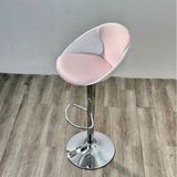  Ghế Bar Chân Trụ Nhựa PP Lót Nệm VS16C 