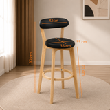  Ghế Bar Chân Gỗ VSQB01 