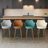  Ghế Bar Chân Cố Định Bọc Da VS626 