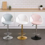  Ghế Bar Chân Trụ Nhựa PP Lót Nệm VS16C 