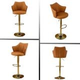  Ghế Bar Chân Trụ Bọc Da PU VS626C 