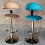  Ghế Bar Chân Trụ Bọc Da VS290C 
