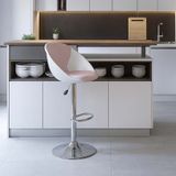  Ghế Bar Chân Trụ Nhựa PP Lót Nệm VS16C 