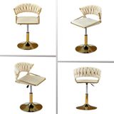  Ghế Cafe Chân Trụ Bọc Nhung VS641L 