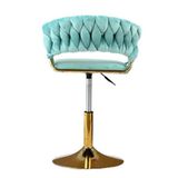  Ghế Cafe Chân Trụ Bọc Nhung VS641L 