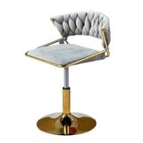  Ghế Cafe Chân Trụ Bọc Nhung VS641L 