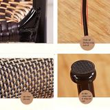  Ghế Ngoài Trời Dây Nhựa Đan Mây VS02 