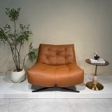  Ghế Thư Giãn TN134 Bọc Da Sinh Thái Chân Xoay 