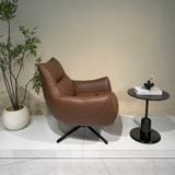 Ghế Thư Giãn TN138 Bọc Da Sinh Thái Chân Xoay 
