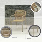  Ghế Ngoài Trời Đan Dây Nhựa VS24 