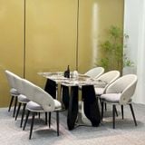  Bàn Ăn Mặt Đá VNT14 + Ghế Ăn VNC89 