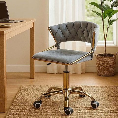  Ghế Cafe Chân Xoay Bọc Nhung VS641X 